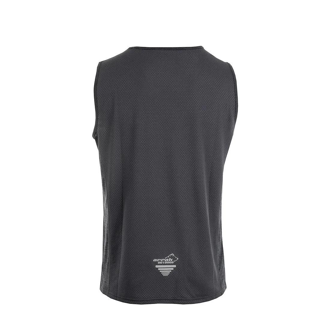 Action Training Tank Top Men (Black-Mélange)