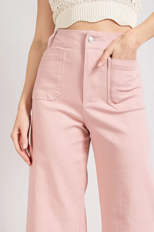 Ada Soft Washed Wide Leg Pants