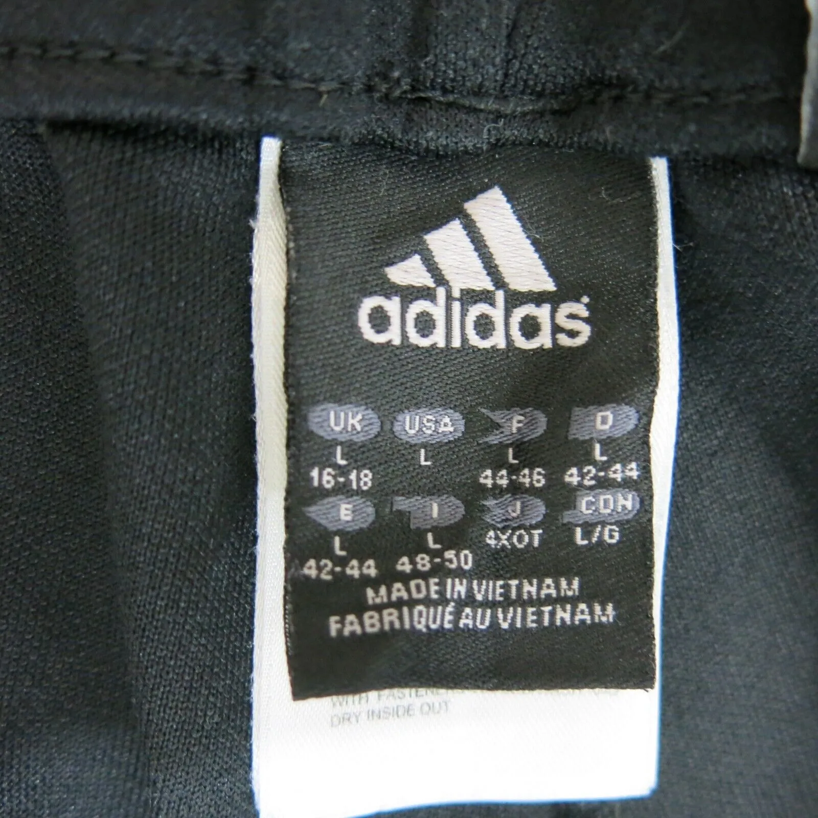 Adidas Men Activewear Sweatpant Running Training Elastic Waist Mid Rise Size L