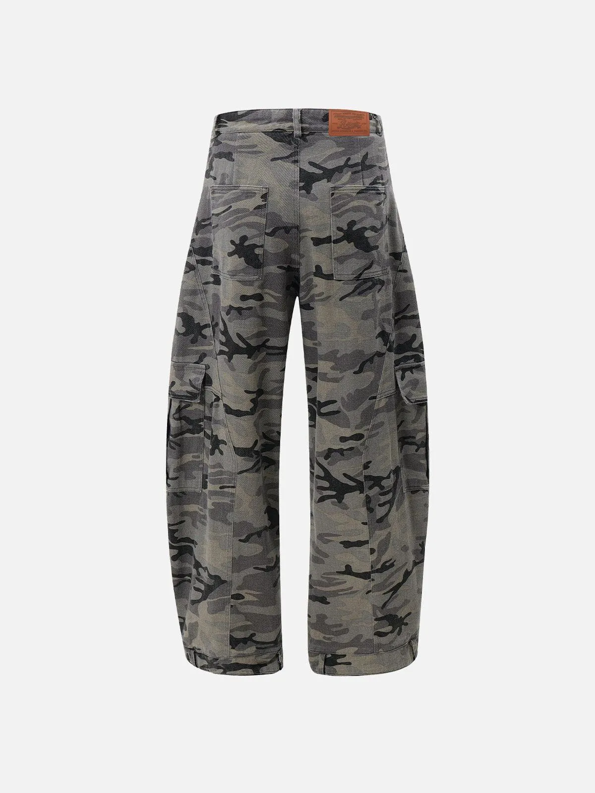 Aelfric Eden Camouflage Barrel Cargo Pants