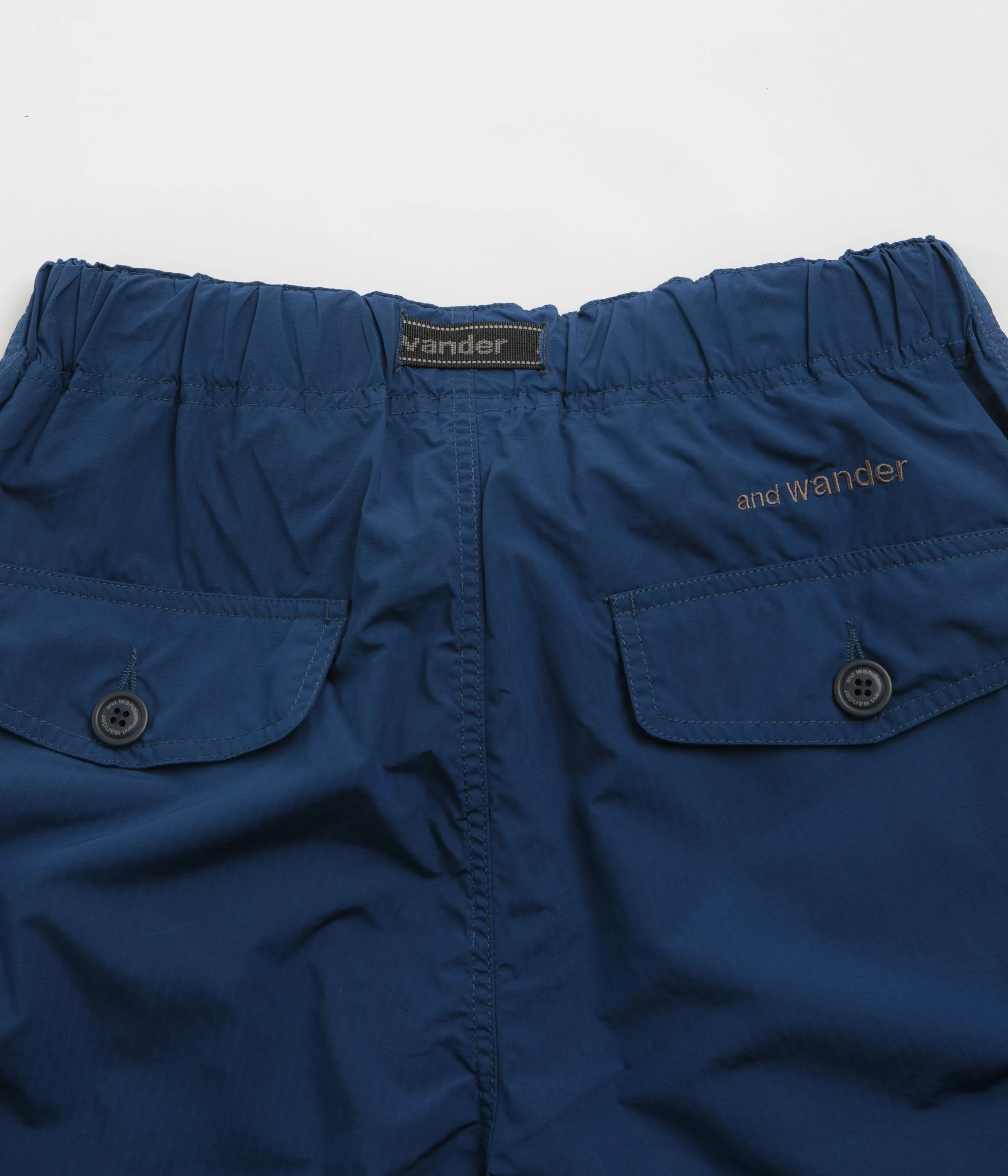 and wander Oversized Cargo Pants - Blue