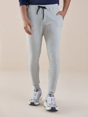 Anti Stain & Anti Odor Joggers with SAC Tech & Smart Pocket - Grey Melange