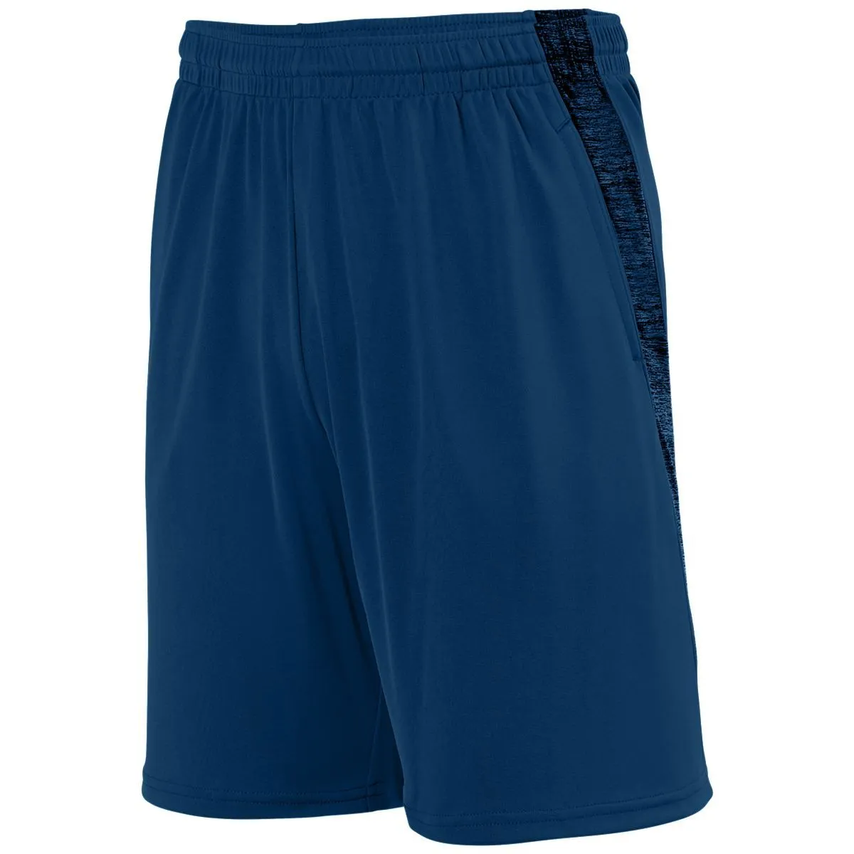 Augusta Sportswear Intensify Black Heather Training Shorts