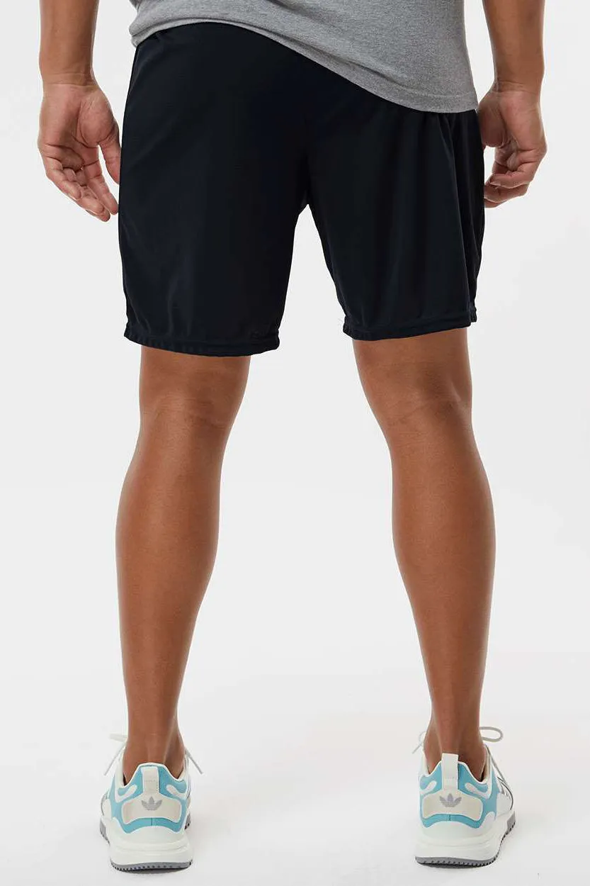 Augusta Sportswear Mens Octane Moisture Wicking Shorts - Black