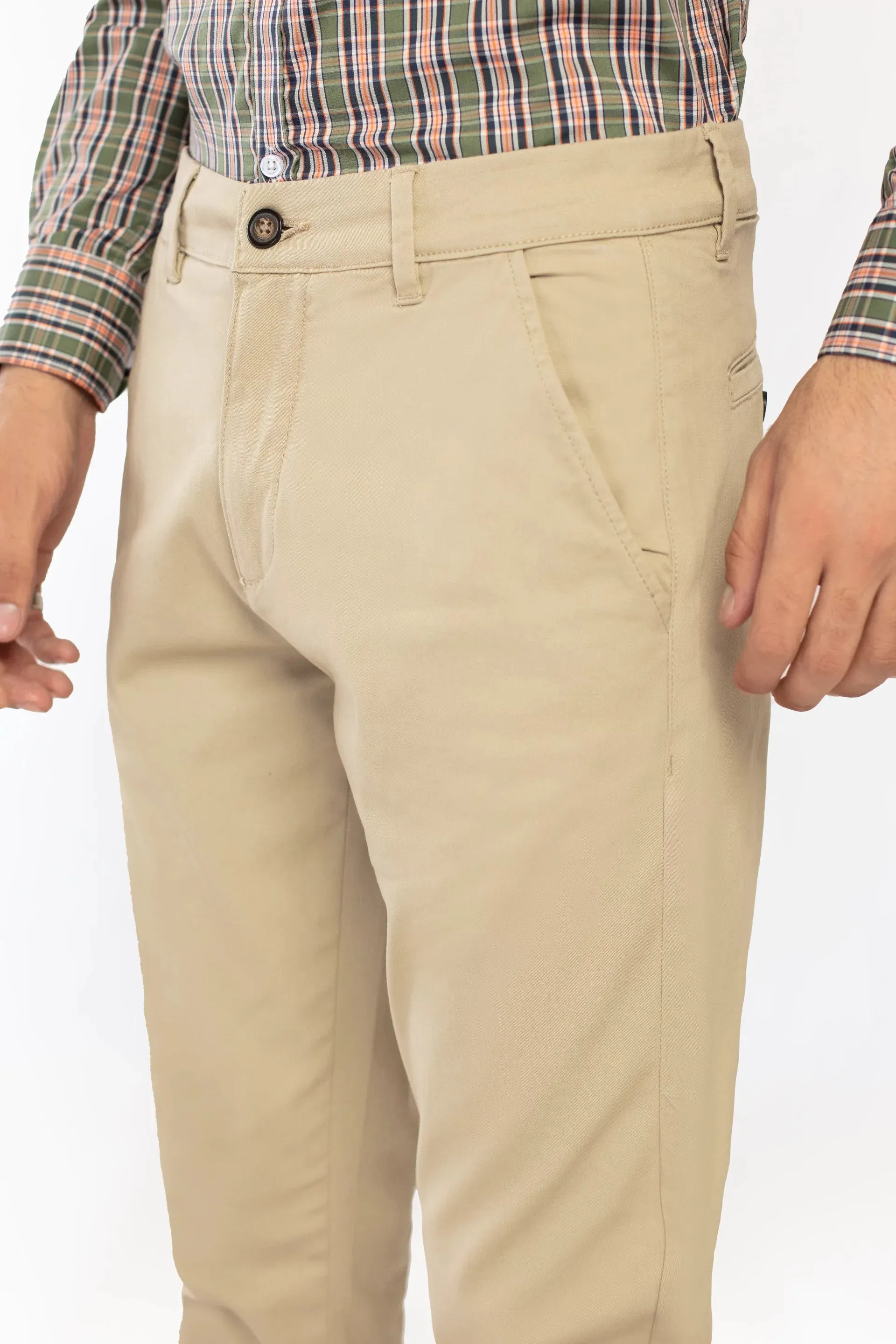 Basic Sand Chinos