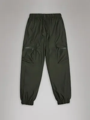 Cargo Rain Pants in Green by RAINS