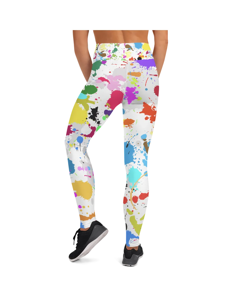 Color Splash Yoga Pants