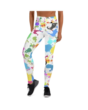 Color Splash Yoga Pants