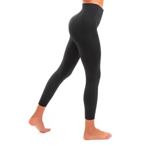 Cuttable Leggings with Inside Pocket for Women，High Waisted Tummy Control Soft Slim Workout Leggings