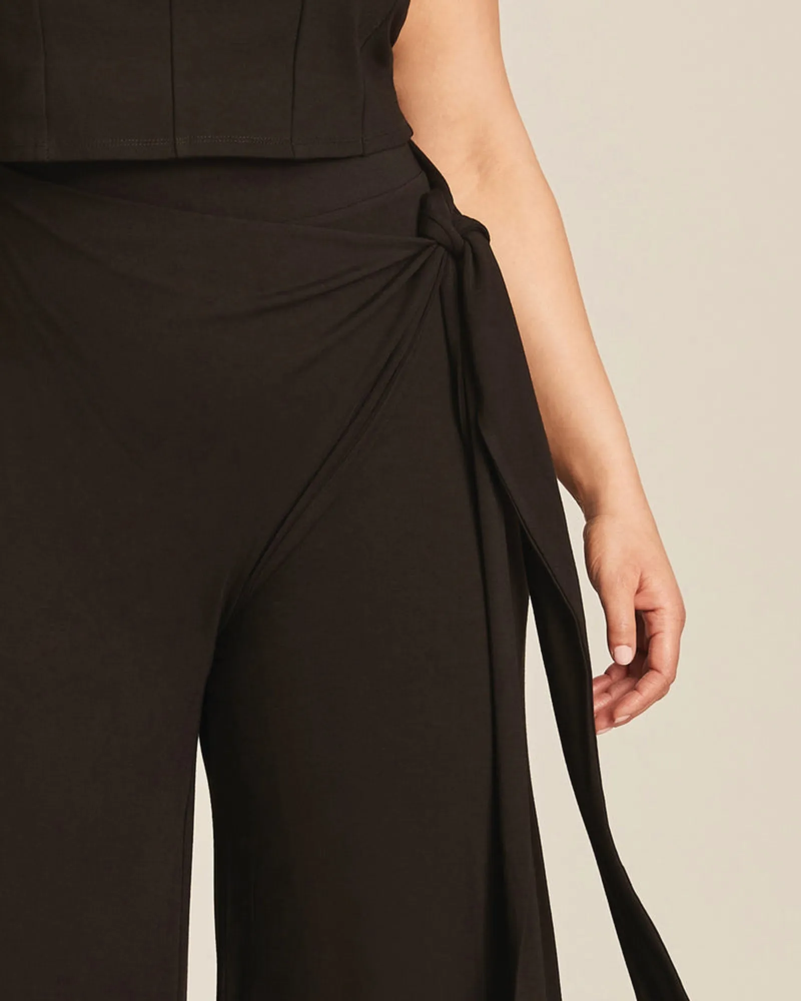 Danica Palazzo Pant | Black