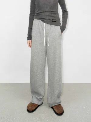 Deconstructed Waist Straight Pants