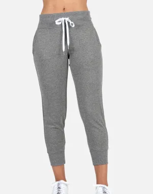 Dkny CROPPED STRIPE LOGO JOGGERS