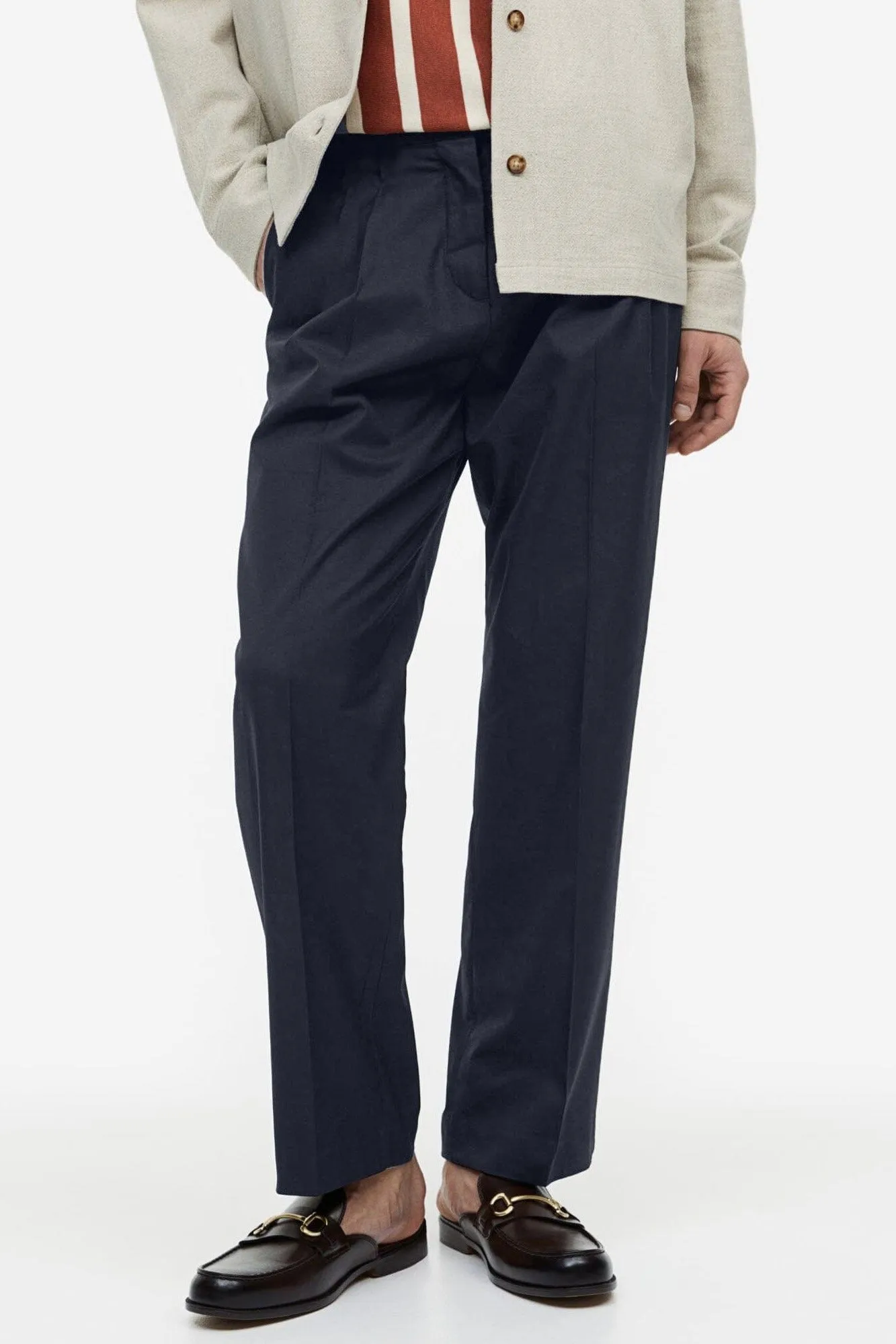 HM Men's Puerto Regular Fit Dress Pants - Exquisite Style in Every Stitch