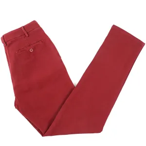 Isaia Slim-Fit Twill Cotton Chinos