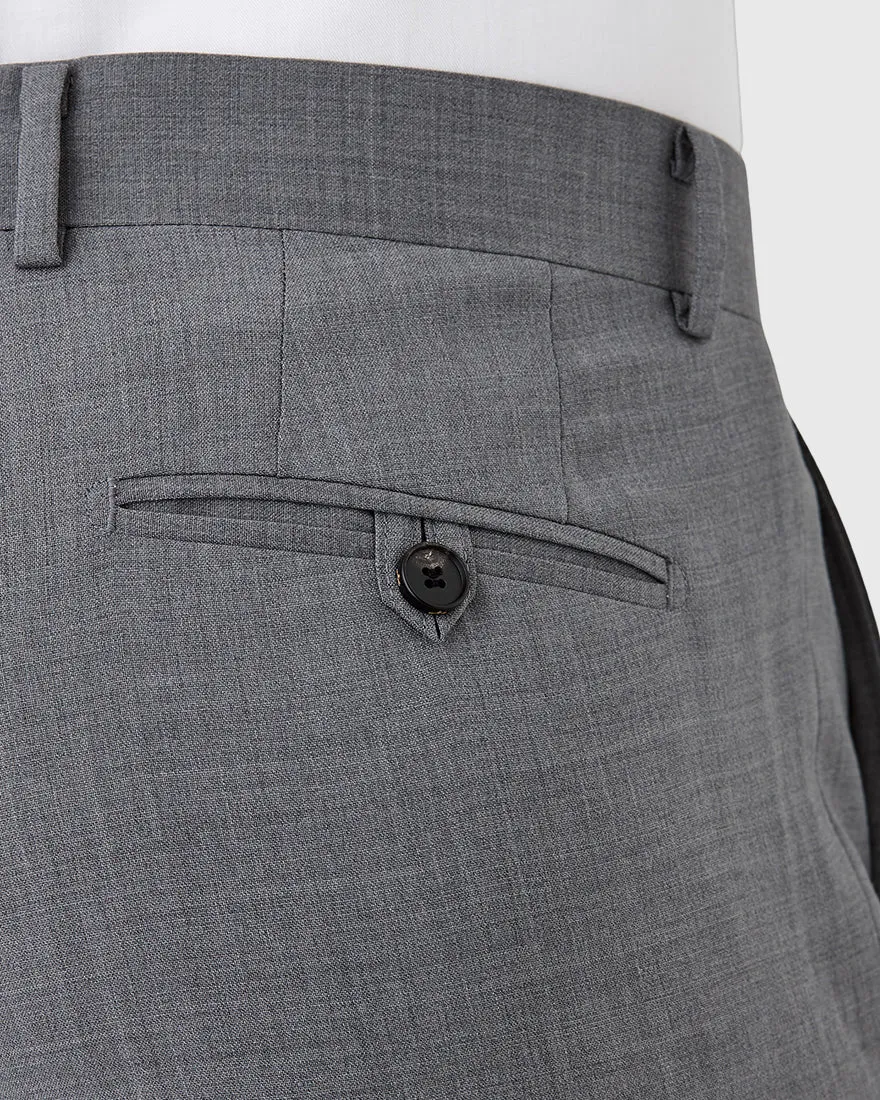 JOE BLACK FJQ826 GREY RAZOR SUIT TROUSER