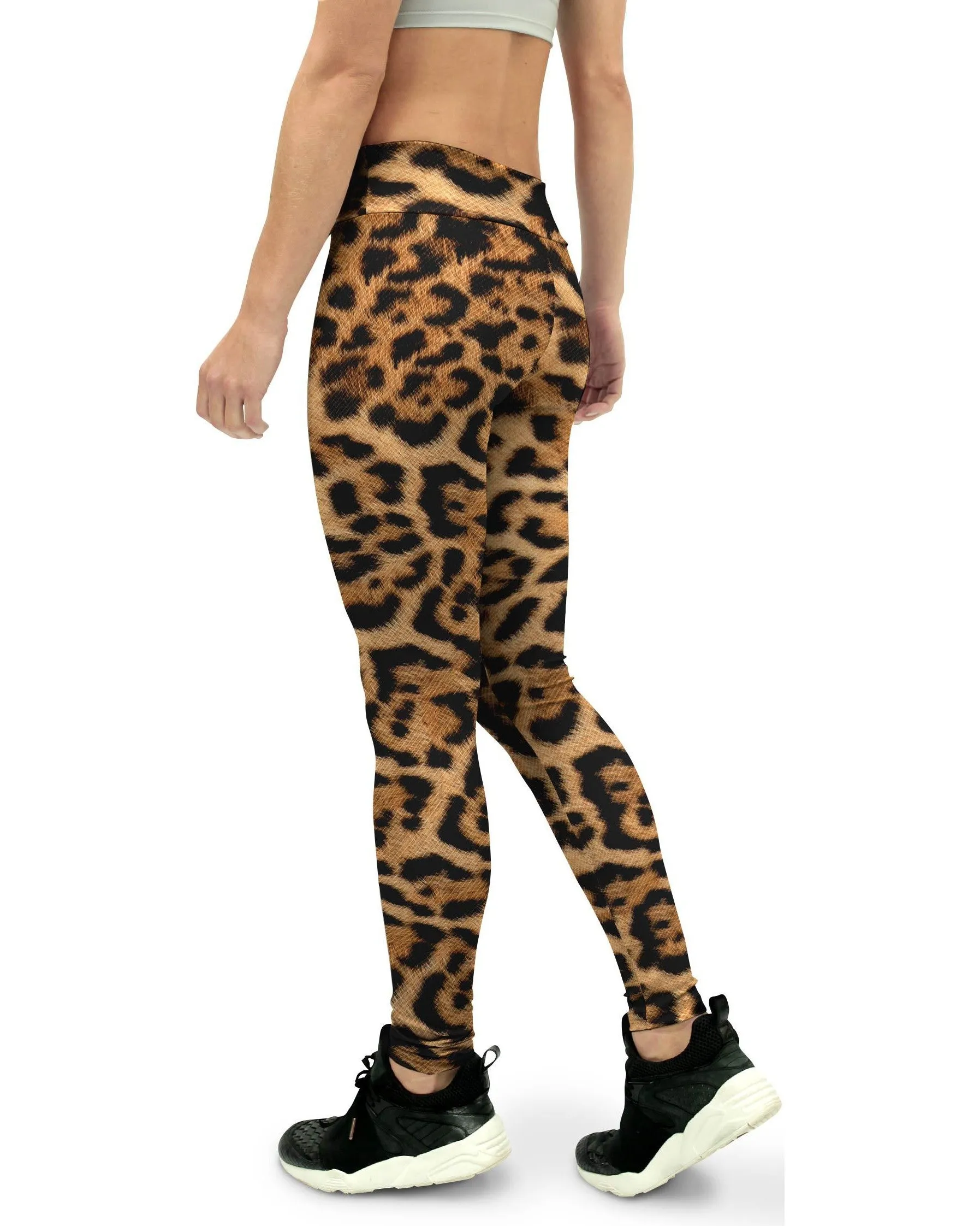 Leopard Skin Yoga Pants