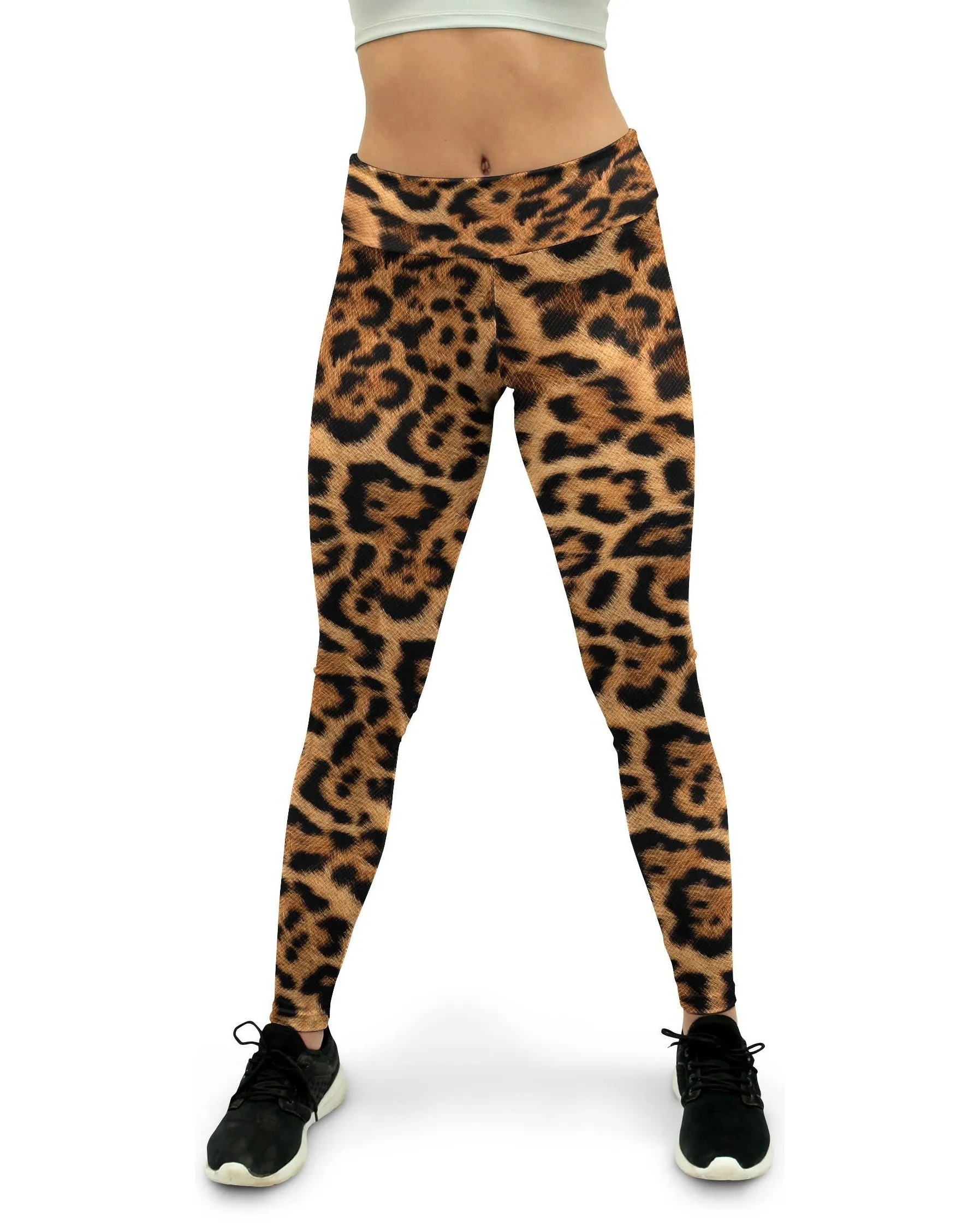 Leopard Skin Yoga Pants