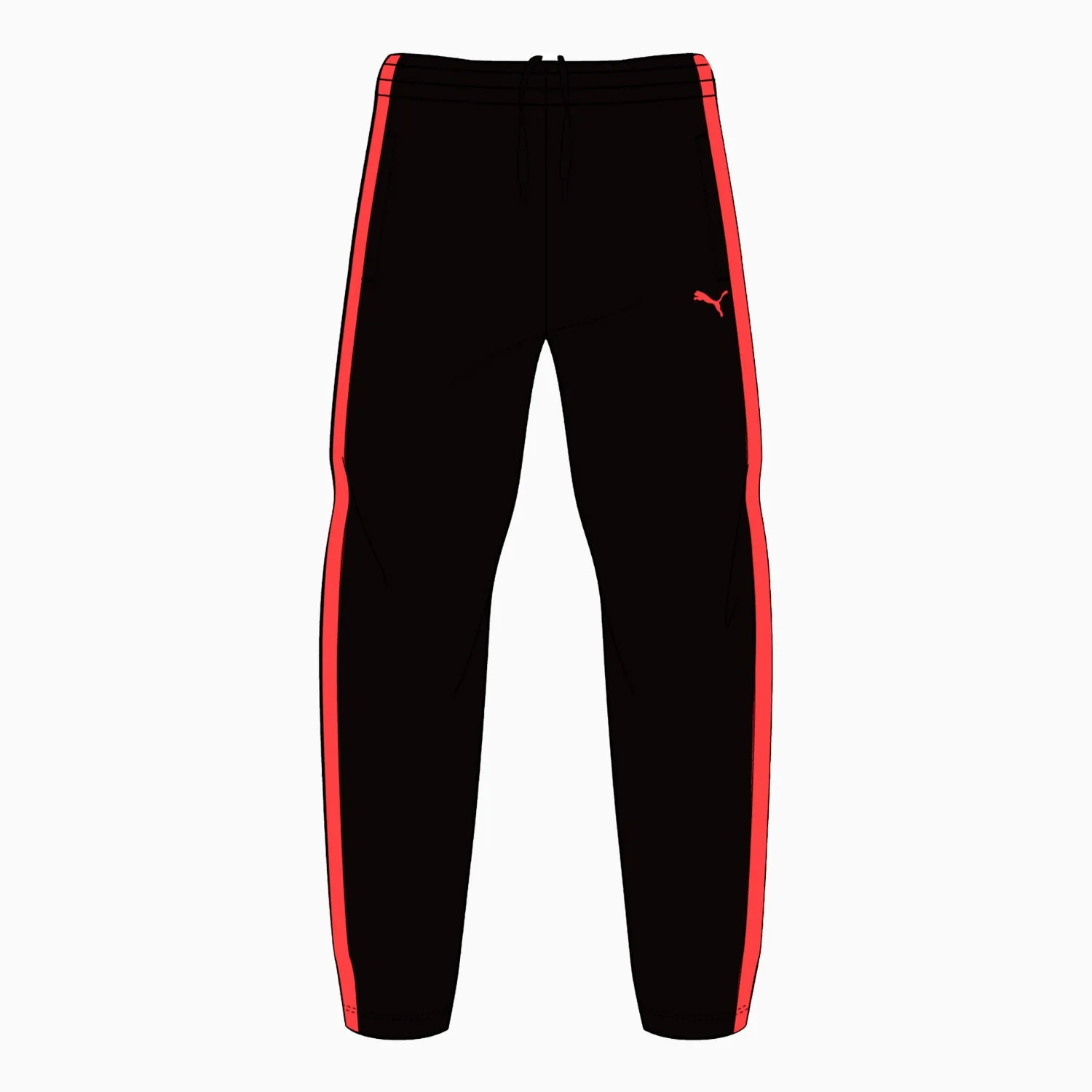 Men's Contrast Open Track Pant