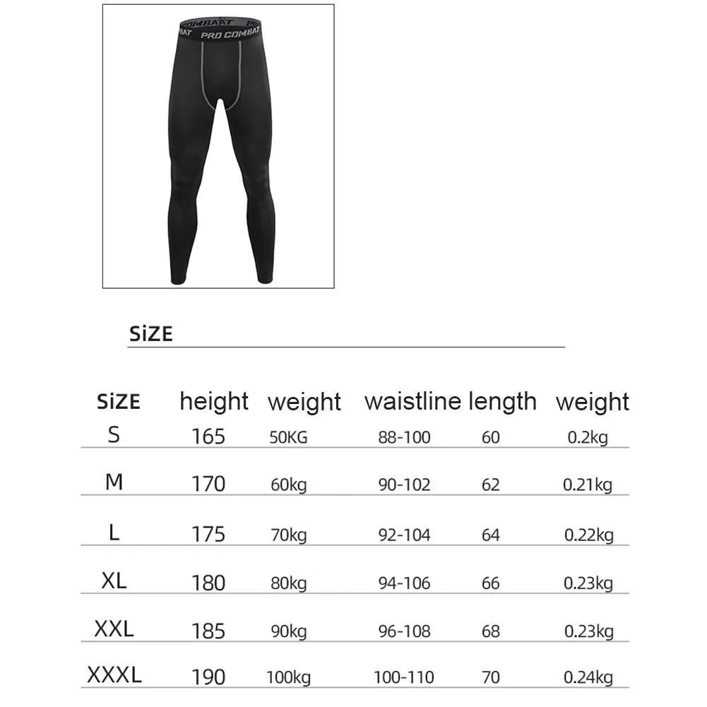 Men's Tights Compression Pants Running Leggings