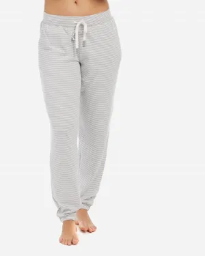 Mini-Stripe Jogger in Grey | Grey