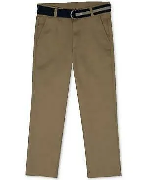 Nautica Boys  Logan Belted Twill Pants, Size 8