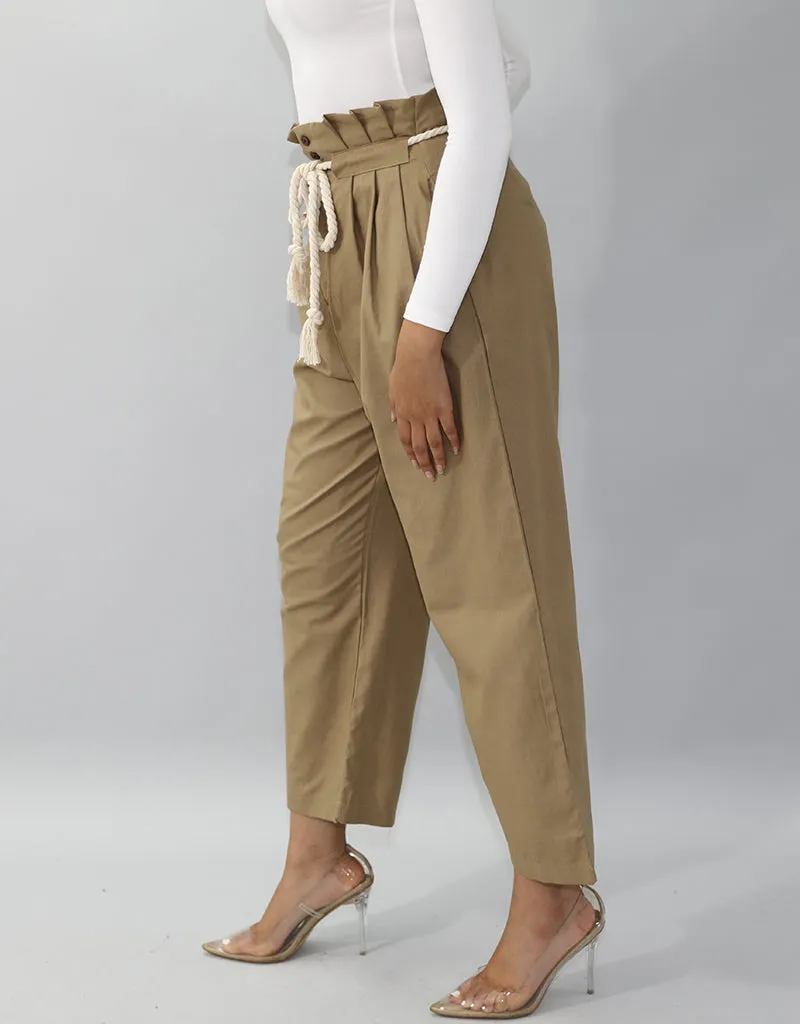 Rope Linen Pants