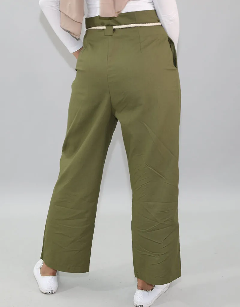 Rope Linen Pants