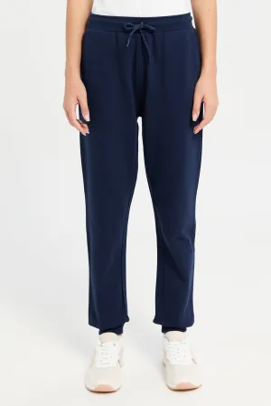 Senior Girls Navy Active Pants