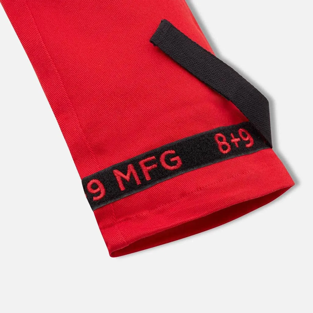 Strapped Up Utility Pant Red