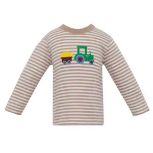 Tractor w/ Wagon Knit T-Shirt