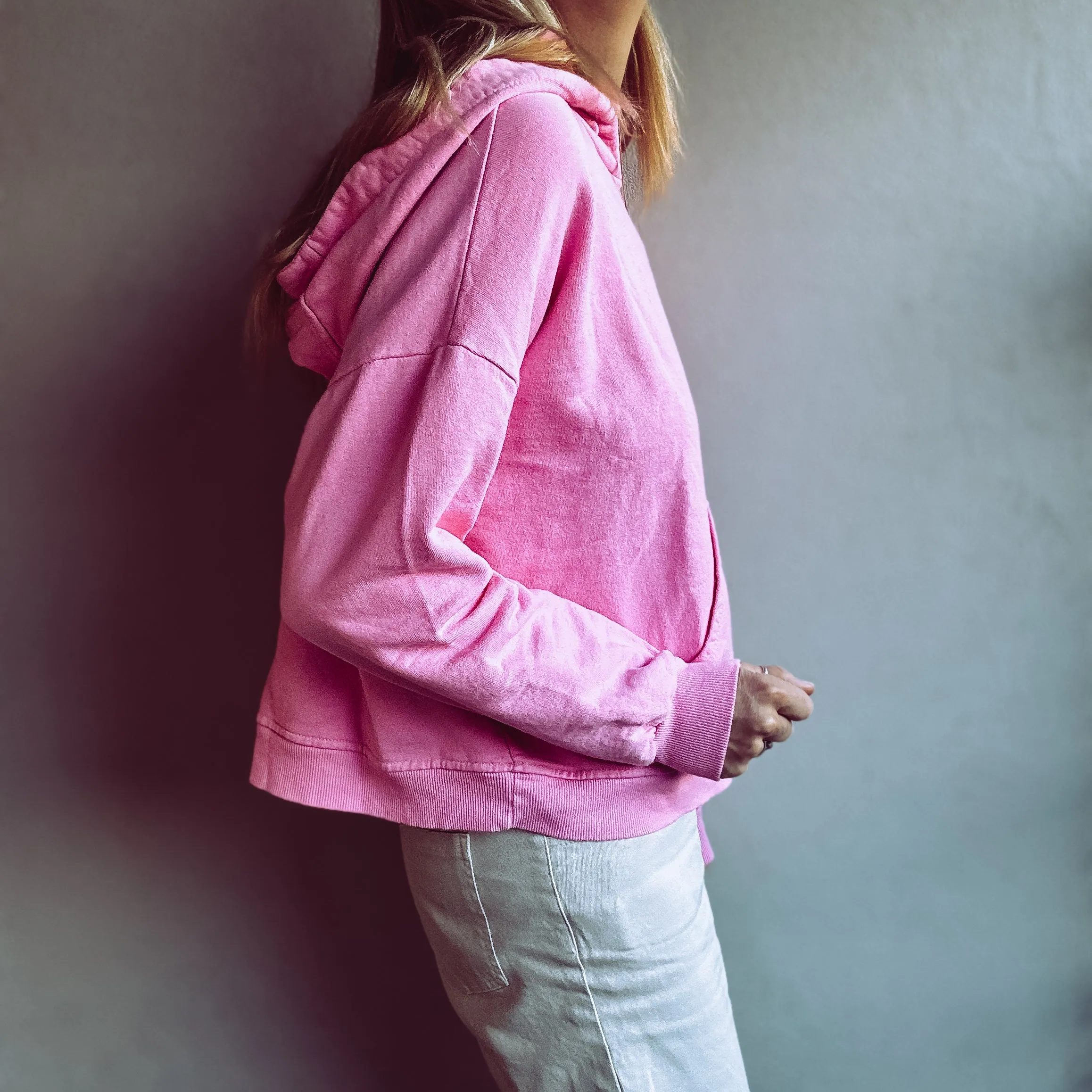 ULTIMATE PINK super slouchy relaxed hoody *NEW*