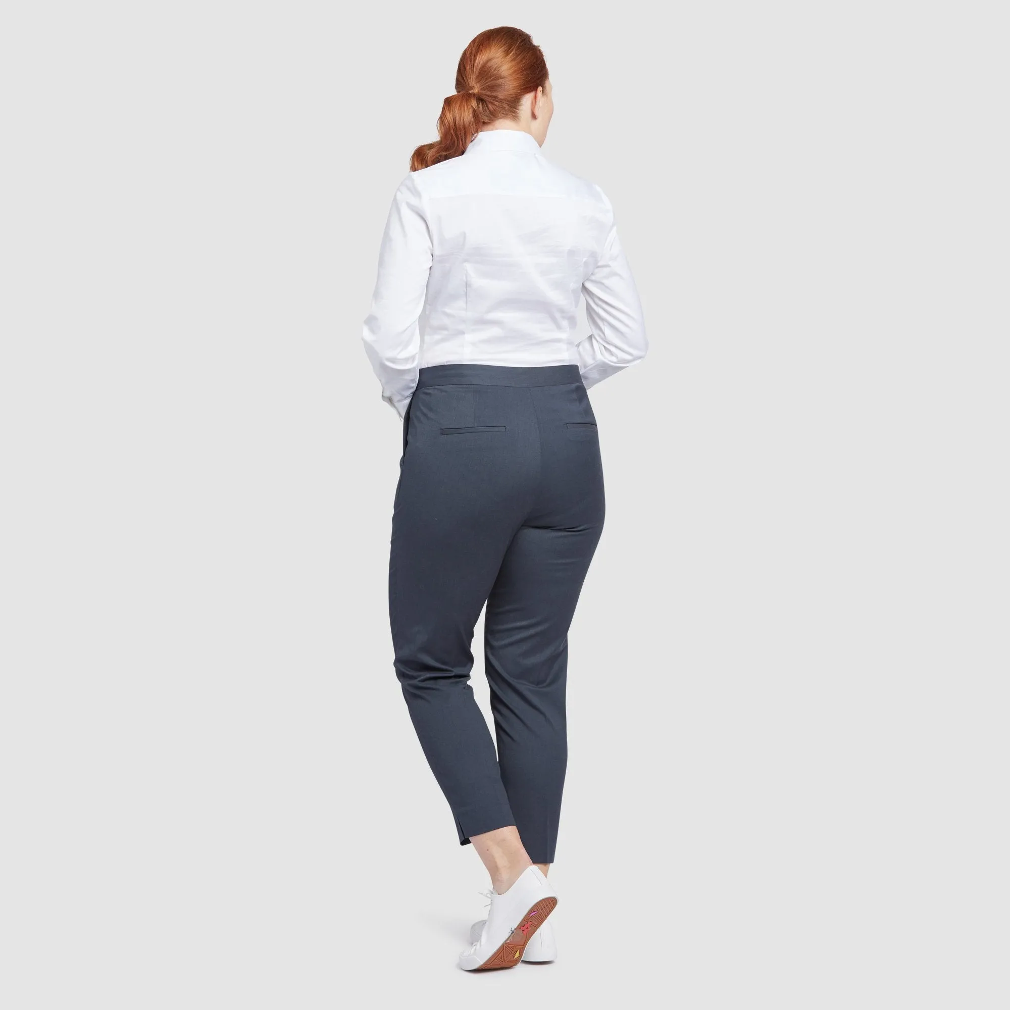 Women's Charcoal Gray Suit Pants